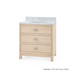 Caspian 2-Drawer Cabinet - Base Only, Sand