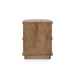 Atlas 2-Drawer Side Table, Soft Glow Oak
