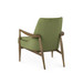 Bastian Lounge Chair, Driftwood and Forest Velvet