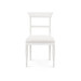 Lawrence Side Chair, Glazed Whisper White