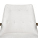Bastian Lounge Chair, Driftwood and Frosted Alabaster