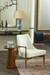 Bastian Lounge Chair, Driftwood and Frosted Alabaster