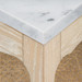 Arianna 1-Drawer Cabinet with 30" Marble Vanity Top, Sand