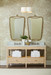 Arianna 2-Drawer Cabinet with 60" Marble Vanity Top, Sand