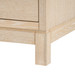Caspian 2-Drawer Cabinet with 30" Marble Vanity Top, Sand