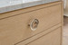 Caspian 2-Drawer Cabinet with 30" Marble Vanity Top, Sand