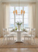 Kinsley 48" Dining Table, Glazed Whisper White