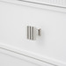 Sienna 2-Drawer Table with 60" Marble Vanity Top, Vanilla