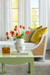 Jacqui Tea Table, Heritage Spring Green