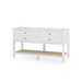 Sienna 2-Drawer Table - Base Only, Vanilla
