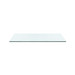 Morris Desk Glass Top, Clear