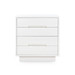 Cora 4-Drawer Side Table, Soft White