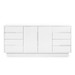 Cora 8-Drawer & 2-Door Cabinet, Soft White