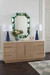 Cora 8-Drawer & 2-Door Cabinet, Sand