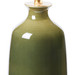 Carolyn Lamp Without Shade, Olive Green