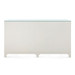 Barrett Extra Large 8-Drawer with Glass Top, Sand White