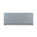 Bryant Linen Extra Wide Large 6-Drawer with Glass Top, Winter Gray
