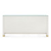 Camden Extra Large 8-Drawer with Glass Top, Sand White