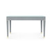 Claudette Desk with Glass Top, Washed Winter Gray