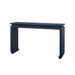 Elina Console with Glass Top, Storm Blue