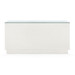 Ethan 6-Drawer with Glass Top, Sand White