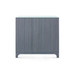 Barrett Large 4-Drawer with Glass Top, Denim Mist