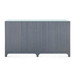 Barrett Extra Large 8-Drawer with Glass Top, Denim Mist