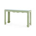 Gianna Console  with Glass Top, Spring Green