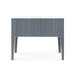 Madeline Console with Glass Top, Colonial Blue