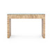 Morgan Console Table with Glass Top, Papyrus