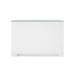 Frances Extra Large 6-Drawer with Glass Top, Chiffon White