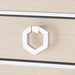 Morris Desk, Blanched Oak and Nickel