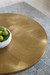Maddox Coffee Table, Antique Brass