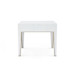 Madeline 1-Drawer Side Table, Platinum Shimmer