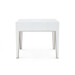 Madeline 1-Drawer Side Table, Platinum Shimmer