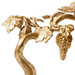 Grape Vine Statue, Gold Leaf