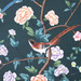 Verdant Canopy Framed Silk Panel, Verdant