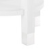 Dakota 1-Drawer Round Side Table, Cream