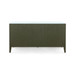 Madeline Extra Large 6-Drawer with Glass Top, Deep Olive