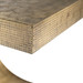 Dali Small Side Table, Antique Brass
