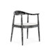Danish Armchair, Jet Black