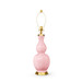 Delft Lamp Without Shade, Peony Pink