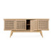 Dante 4-Door Cabinet, Natural