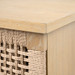 Dante 4-Door Cabinet, Natural