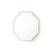Eaves Mirror - Small, Polished Brass
