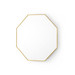 Eaves Mirror - Medium, Polished Brass