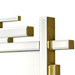 Edith Mirror, Polished Brass