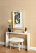 Elgin Console, Alabaster