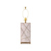 Elgin Lamp Without Shade, Alabaster
