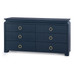 Elina Extra Large 6-Drawer, Storm Blue